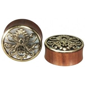 Elegant Gold and Brown Decorative Box